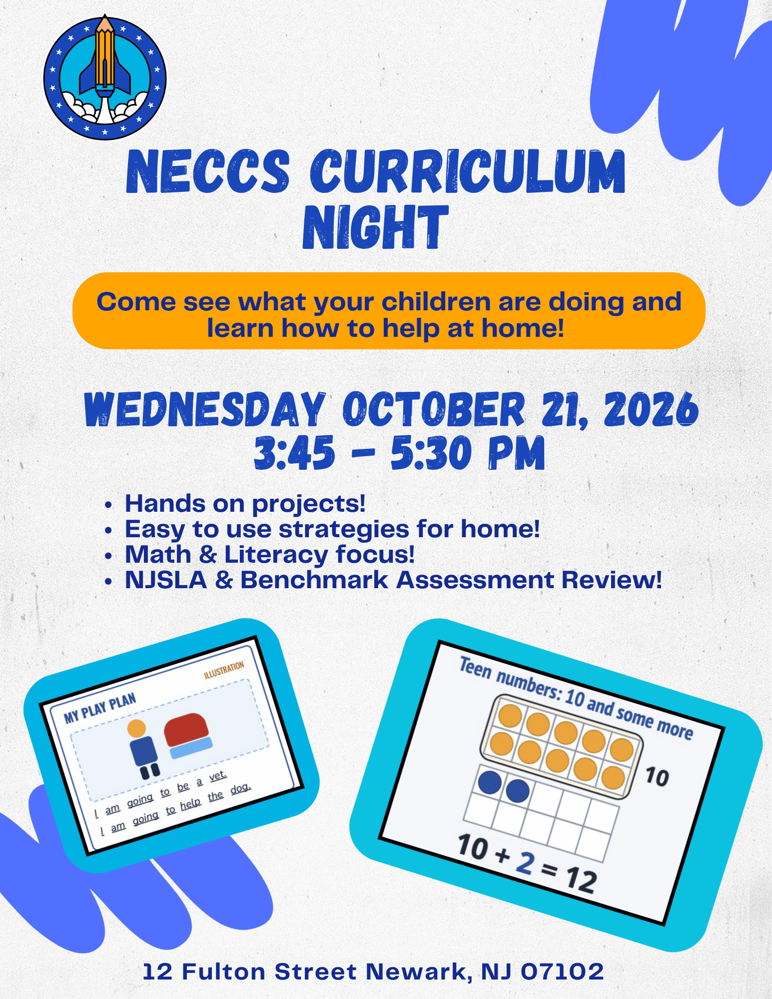 Red And White Illustrated Back To School Night Flyer-2